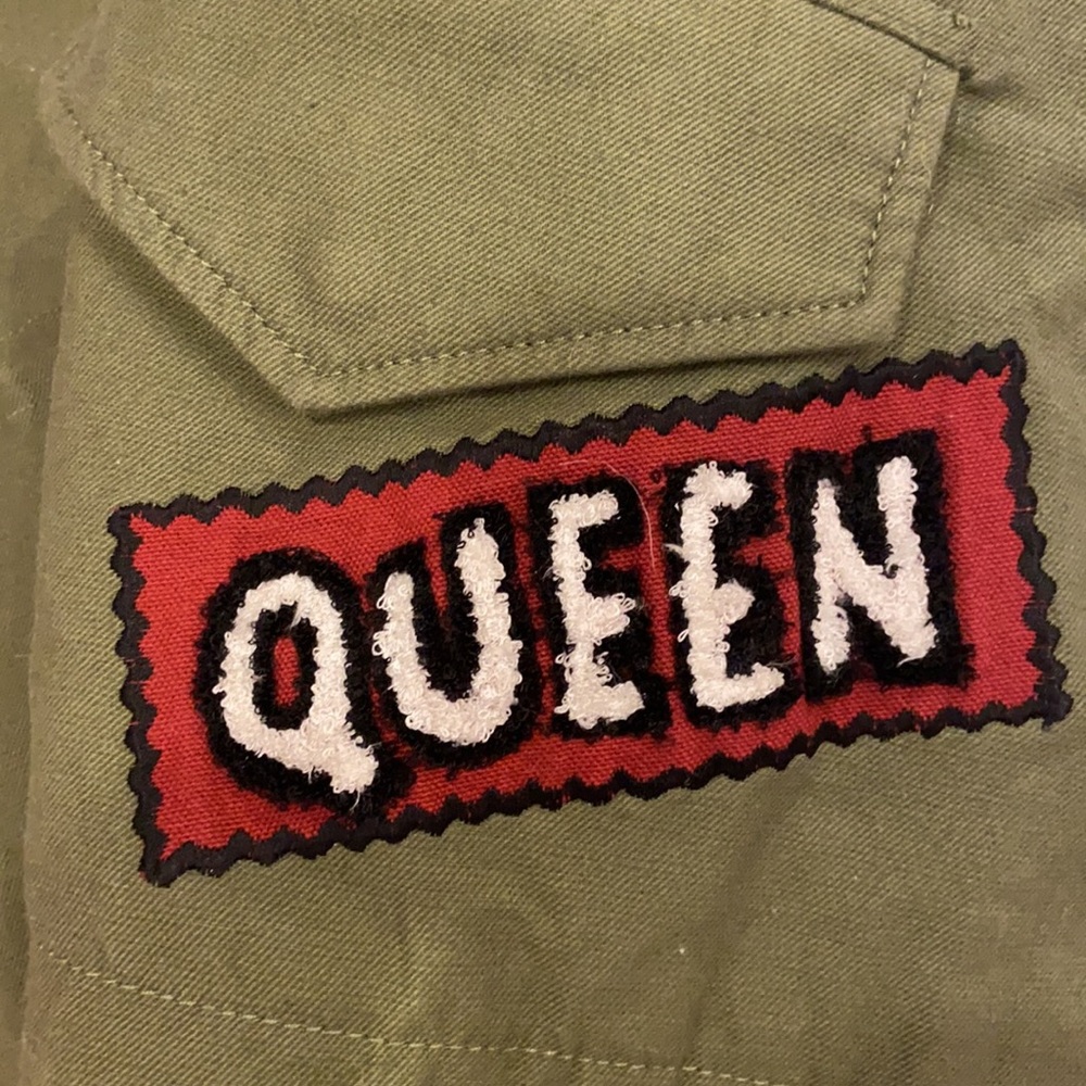 Army sequin jacket - Picture 6 of 8